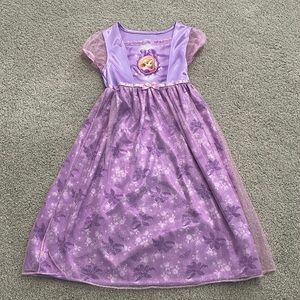 Disney Princess Rapunzel Tangled Nightgown Dress Costume - Size 5 - New w/o tags